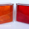 Brilly Ruby SEVES 1919/8 Wave Glass Blocks Colour Portugal Blocos vidro Slovenija steklene bloke Eesti Tallinn klaasplokid Latvija stikla bloki Lietuva stiklo blokeliai blokas Norge Norway Glasdallen България стъклени блокове România blocuri de sticlă Hrv