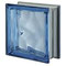 Design Pegasus Metalizzato Blau Q19 Wolke Metallisiert Blu Q19 O Met Wave Glasbaustein  Glass Blocks Briques de verre Lasitiilet Glasblock Glas blokke Glazen Blokken Bouwstenen Glass Blokker France Österreich Schweiz België Luxemburg Nederland Liechtenste