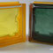 MyMiniGlass MG/s MINI 14,6x14,6x8 15x15 Type Vegan Green Yellow Emerald Seves Design Glasbausteine Glasstein Glass Blocks Glass Blokker France Glasblokke Briques de verre Glasblock Glazen Bouwstenen Glasblock Österreich Danmark Nederland MG Glasbaustein