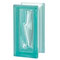 Design Pegasus R09 Glasbaustein 9x19 Glasstein 19x9,4x8 Glass Blocks glasbausteine Pegasus Dusche Duschwand Runde Wand turchese türkis turquoise Wavy Wolke Wave transparent steklo bloki   bloic ghloine זכוכית בלוקים גלאז בלאַקס  Blokki tal-ħġieġ Üvegtégla