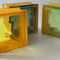 MyMiniGlass MG/s MINI 14,6x14,6x8 15x15 Type Vegan Green Yellow Emerald Seves Design Glasbausteine Glasstein Glass Blocks Glass Blokker France Glasblokke Briques de verre Glasblock Glazen Bouwstenen Glasblock Österreich Danmark Nederland MG Glasbaustein