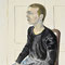 'gabriel', 2009, öl auf leinwand, 50 x 70 cm