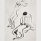 'o.t. (yoga)', 2014, kaltnadel, 23 x 30 cm