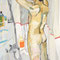 'la ducha', 2017, öl auf leinwand, 80 x 120 cm