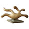 Im Werden | Morgenluft, noch immer! H x B x T: 30 x 52 x 24 cm | Bronze