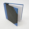 Schieferbuch Komfort - Bibliotheksleinen Blau