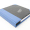 Schieferbuch Komfort - Bibliotheksleinen Blau