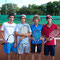 Finale Doppel Junioren U18: Tim Bieder/Ben Eisert (TVA) – Paul Braun/Felix Heidingsfelder (WB)