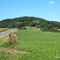 Wetschberg vorne links, dahinter der Mühlenberg.
