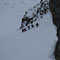 Tiefes Spuren zum Pfannhorn