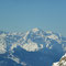Grandes Jorasses und Mont Blanc