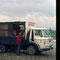 Anreise im adaptierten LKW