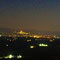 La Valdichiana di notte, vista da Farnetella