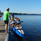 Landfrauen Bordesholm. Drachenboottraining