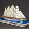 37-13 スタークリッパー Star Clipper  ② 1992 ③ ルクセンブルグ    ④ 1/125　 ⑤ 自作 ⑥ 肥田   純　Jun Hida