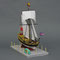 37-47 チャールズ･ヨット  Charles Yacht  1674年  イギリス 1/64 キット ウッディジョー  三浦  天士  　Takashi  Miura　