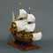 37-25 ゴールデン･ハインド Golden Hind  ② 1577   ③ イギリス  ④ 1/50　⑤ ウッディジョー ⑥ 松永　望  　Nozomu  Matsunaga