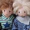 Für Henry und Fiete - Februar 2020  - Zwei Puppenjungen (40er Gliederpuppen)