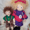 Fee Felicitas und Kobold Saticilef - November 2021 - 45er und 35er Gliederpuppen