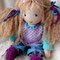 Für Elin Zoe - April 2019 - 40er Gliederpuppe, Haar DollyMo Caramel, Haut Sommerteint, Augen dk.blau m. Lp.