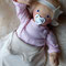 Für Mayla - Dez. 2017 - 45er Babypuppe - mit Schnullermagnet, Ohren, Fingern, Zehen, Augenbrauen, Grübchen