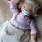Für Mayla - Dez. 2017 - 45er Babypuppe - mit Schnullermagnet, Ohren, Fingern, Zehen, Augenbrauen, Grübchen
