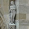 Rothenburg ob der Tauber: Figur der Eva am Dom