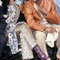1999 with Bobby Brown (Dolce & Gabbana Fashion Show)