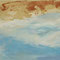 Ecume dyptique I  peinture sur toile - 50 x 50 cm