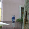 Peinture sur façade de maison