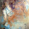 Arbre-ombre et lumière - peinture sur toile libre -pigments, encre de chine et sable - format : 160cm l x 250cm H 