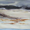 Mer VI - peinture sur papier - 50 x 30 cm