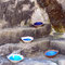 Coupes sur un pan de roche