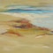 Cheval de sable  peinture sur toile - 82 x 65 cm