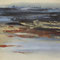 Mer VII - peinture sur papier - 50 x 30 cm