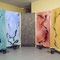 Amble – Installation dévoilée pour concert. Dimensions : 325 x 160 cm.