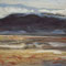 Mer VIII - peinture sur papier - 50 x 30 cm