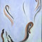 Amble – Harmonie. Peinture sur non-tissé, pigments et encre de Chine, format 65 x 160 cm