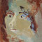 Mer tryptique I  peinture sur toile - 30 x 30 cm