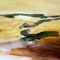 Désert 3 - Peinture sur papier - 50 x 30 cm