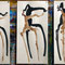 Allegria – Esquisses, 2011. Encre de Chine et brou de noix. Format : 25 x 50 cm.