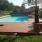 WPC PLUS Terrassendielen Braun Swimmingpool