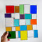 modernes Tiffany Fensterbild XL Bunte Vielfalt