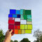 modernes Tiffany Fensterbild Bunte Vielfalt