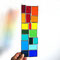 modernes Tiffany Fensterbild Bunte Vielfalt