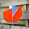 Gartenstecker Blume aus Tiffany Glas Gartendeko