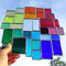 modernes Tiffany XL Fensterbild Regenbogen