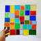 modernes Tiffany Regenbogen Fensterbild XL Bunte Vielfalt