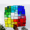 modernes Tiffany XXL Fensterbild Regenbogen