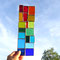 modernes Tiffany Fensterbild Bunte Vielfalt